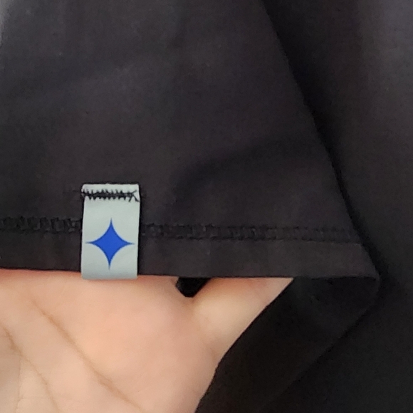 Scrubstar Black Scrub Top - Picture 4 of 4